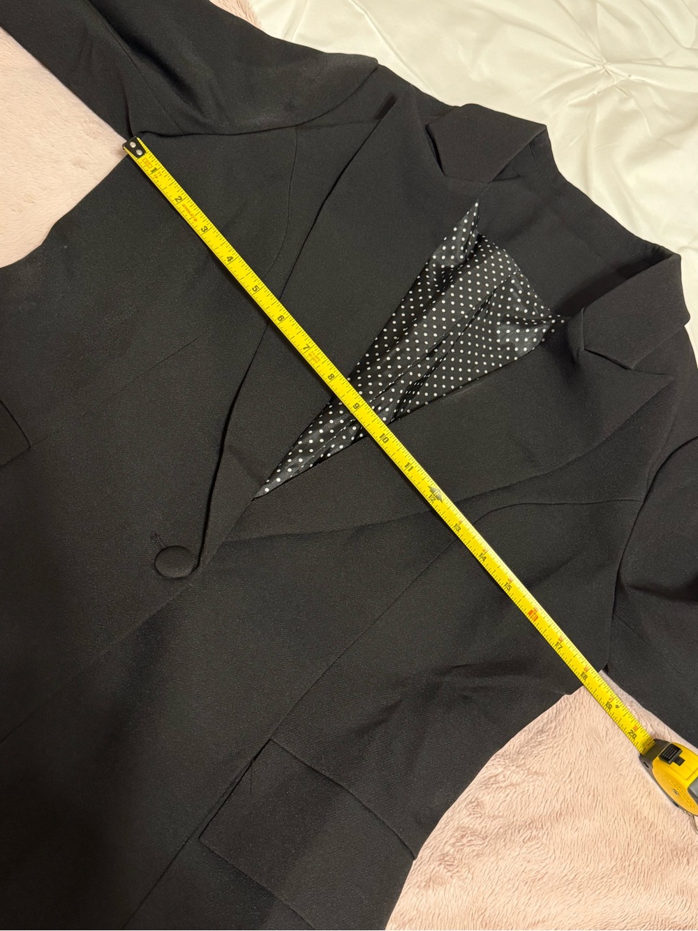 Black Women's Blazer - Picture 4 of 5